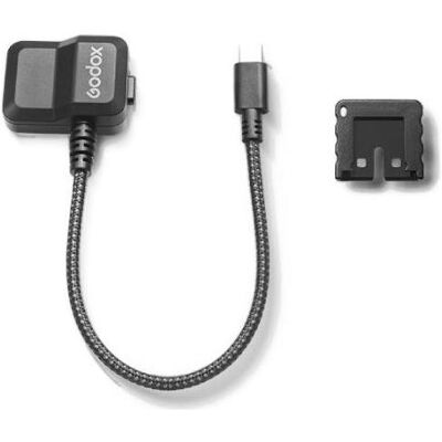 Godox GAC IC14 Mi Shoe to USB C Digital Audio Cable (Blitzgerät Adapter), Blitzgerät Zubehör, Mehrfarbig, Schwarz Godox GAC IC14 Mi Shoe to USB C Digital Audio Cable (Blitzgerät Adapter), Blitzgerät Zubehör, Mehrfarbig, Schwarz