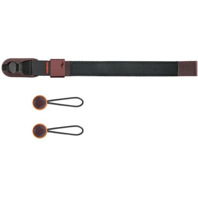 Peak Design Cuff (Handschlaufe), Kameragurt, Braun, Schwarz Peak Design Cuff (Handschlaufe), Kameragurt, Braun, Schwarz