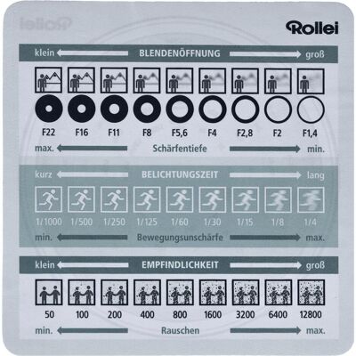 Rollei Reinigungstuch 20 x 20 cm Cheat-Sheet, Kamerareinigung, Weiss Rollei Reinigungstuch 20 x 20 cm Cheat-Sheet, Kamerareinigung, Weiss