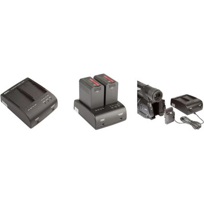 Swit S-3602I 2x2A DV charger compatible to JVC SSL series (Kamera Akku Ladegerät), Kamera Stromversorgung Swit S-3602I 2x2A DV charger compatible to JVC SSL series (Kamera Akku Ladegerät), Kamera Stromversorgung