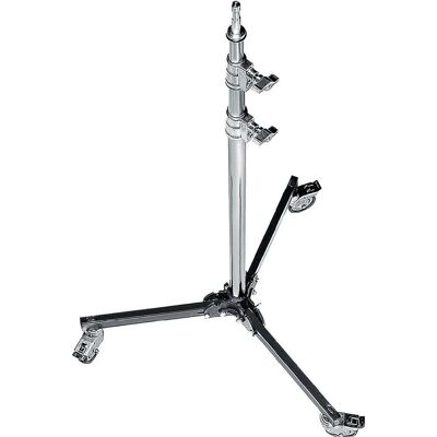 Manfrotto Avenger Roller (250 cm, 12 kg), Lampenstativ, Silber Manfrotto Avenger Roller (250 cm, 12 kg), Lampenstativ, Silber