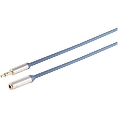 Shiverpeaks S/CONN maximum connectivity Home Cinema Verchromter Metall-Klinkenstecker 3,5 mm und verchromte Meta (3 m), Audiokabel Shiverpeaks S/CONN maximum connectivity Home Cinema Verchromter Metall-Klinkenstecker 3,5 mm und verchromte Meta (3 m), Audiokabel