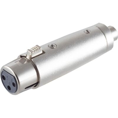 Shiverpeaks -BASIC-S--XLR-Kupplung auf Cinchkupplung, Audio Stecker Shiverpeaks -BASIC-S--XLR-Kupplung auf Cinchkupplung, Audio Stecker