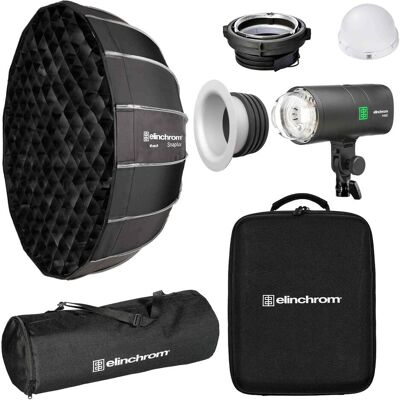 Elinchrom THREE Off Camera Flash Portrait Kit (Set, 261 Ws), Studioblitz, Schwarz Elinchrom THREE Off Camera Flash Portrait Kit (Set, 261 Ws), Studioblitz, Schwarz