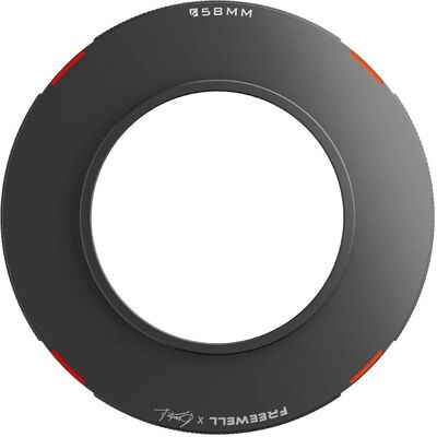 Freewell Adapterring Brandon Li 58 mm (Objektivfilter Adapter), Objektivfilter Zubehör, Schwarz Freewell Adapterring Brandon Li 58 mm (Objektivfilter Adapter), Objektivfilter Zubehör, Schwarz