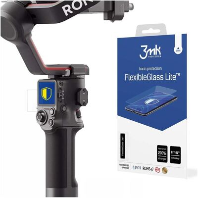 3MK FlexibleGlass Lite DJI RS 3/RS 3 Pro Szkło Hybrydowe Lite, Geräte Schutzfolie 3MK FlexibleGlass Lite DJI RS 3/RS 3 Pro Szkło Hybrydowe Lite, Geräte Schutzfolie