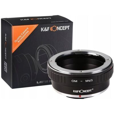 K&F Concept Kf Adapter Panasonic M4/3 Micro 4/3 Do Olympus Om Kf06.145, Objektivadapter, Schwarz K&F Concept Kf Adapter Panasonic M4/3 Micro 4/3 Do Olympus Om Kf06.145, Objektivadapter, Schwarz