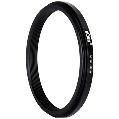 JJC Redukcja filtrowa FreePower 62 na 58 mm (62 mm), Objektivfilter, Schwarz JJC Redukcja filtrowa FreePower 62 na 58 mm (62 mm), Objektivfilter, Schwarz