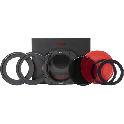 Kase Armour Filterhalter Magnetsystem mit Polfilter (Polarisationsfilter), Objektivfilter, Schwarz Kase Armour Filterhalter Magnetsystem mit Polfilter (Polarisationsfilter), Objektivfilter, Schwarz