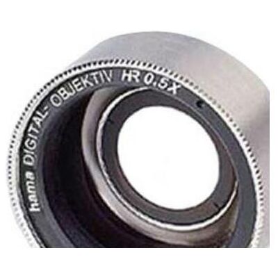 Hama HR 0,5 HTMC - Konverter, Objektivadapter, Silber Hama HR 0,5 HTMC - Konverter, Objektivadapter, Silber