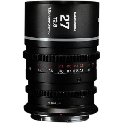 Venus Optic Festbrennweite Nano 1.5X 27mm T/2.8 (Silver) – Sony E-Mount (Sony E), Objektiv, Schwarz Venus Optic Festbrennweite Nano 1.5X 27mm T/2.8 (Silver) – Sony E-Mount (Sony E), Objektiv, Schwarz