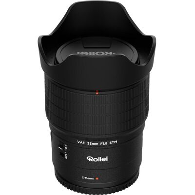 Rollei AF 35 mm f/1.8 Nikon Z (Nikon Z, Vollformat), Objektiv, Schwarz Rollei AF 35 mm f/1.8 Nikon Z (Nikon Z, Vollformat), Objektiv, Schwarz