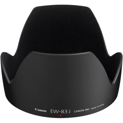 Canon Gegenlichtblende EW-83J, Gegenlichtblende, Schwarz Canon Gegenlichtblende EW-83J, Gegenlichtblende, Schwarz