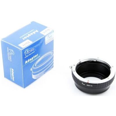 Pixco Adapter FUJI / FUJIFILM X X-mount na CANON EOS EF EF-S, Objektivadapter, Schwarz Pixco Adapter FUJI / FUJIFILM X X-mount na CANON EOS EF EF-S, Objektivadapter, Schwarz