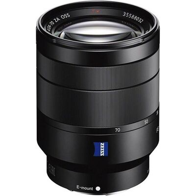 FE 24–70mm f/4 ZA OSS Zeiss (Sony E, Vollformat), Objektiv, Schwarz FE 24–70mm f/4 ZA OSS Zeiss (Sony E, Vollformat), Objektiv, Schwarz