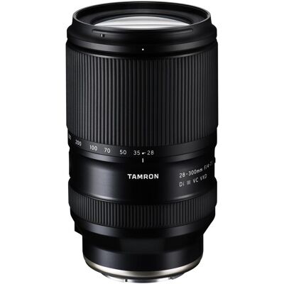 Tamron 28-300mm F/4-7.1 Di III VC VXD Sony E (Sony E, Vollformat), Objektiv, Schwarz Tamron 28-300mm F/4-7.1 Di III VC VXD Sony E (Sony E, Vollformat), Objektiv, Schwarz