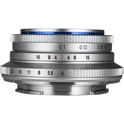 Laowa 10mm 1:4 Pancake Fuji X silber (Manual Focus) (Neuheit) (Fujifilm X, APS-C / DX), Objektiv, Silber Laowa 10mm 1:4 Pancake Fuji X silber (Manual Focus) (Neuheit) (Fujifilm X, APS-C / DX), Objektiv, Silber