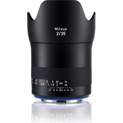 Zeiss Milvus 35mm f/2.0 ZE Canon EF (Canon EF, Vollformat), Objektiv, Schwarz Zeiss Milvus 35mm f/2.0 ZE Canon EF (Canon EF, Vollformat), Objektiv, Schwarz