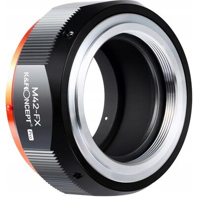 K&F Concept Kf Adapteris K&f Pro Fuji Fujifilm X X-mount Na M42 / Kf06.434, Objektivadapter, Schwarz K&F Concept Kf Adapteris K&f Pro Fuji Fujifilm X X-mount Na M42 / Kf06.434, Objektivadapter, Schwarz