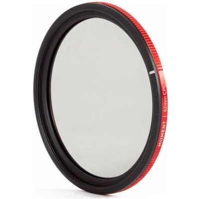 Moment 62mm AntiGlare CPL Filter (62 mm, Polarisationsfilter), Objektivfilter, Transparent Moment 62mm AntiGlare CPL Filter (62 mm, Polarisationsfilter), Objektivfilter, Transparent