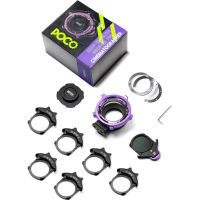 Mofage POCO Drop-In Filter Adapter Advanced Kit - RF Mount (Objektivfilter Adapter), Objektivfilter Zubehör, Schwarz Mofage POCO Drop-In Filter Adapter Advanced Kit - RF Mount (Objektivfilter Adapter), Objektivfilter Zubehör, Schwarz