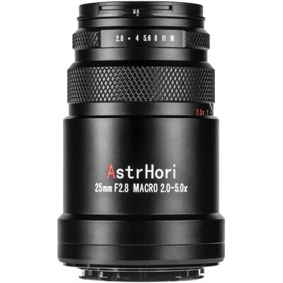 AstrHori Full Frame 25mm F2.8 with Sony E mount (black) (Sony E, Vollformat), Objektiv, Schwarz AstrHori Full Frame 25mm F2.8 with Sony E mount (black) (Sony E, Vollformat), Objektiv, Schwarz