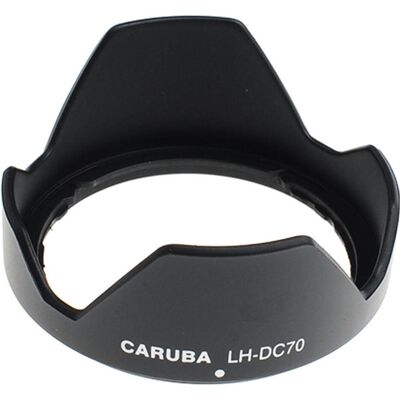 Caruba LH DC70 Schwarz, Gegenlichtblende, Schwarz Caruba LH DC70 Schwarz, Gegenlichtblende, Schwarz