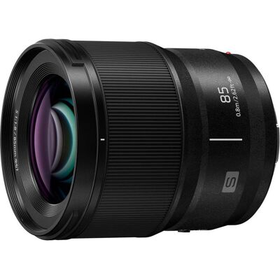 Panasonic Lumix S 85mm F1.8 (S-S85) (Leica L, Vollformat), Objektiv, Schwarz Panasonic Lumix S 85mm F1.8 (S-S85) (Leica L, Vollformat), Objektiv, Schwarz
