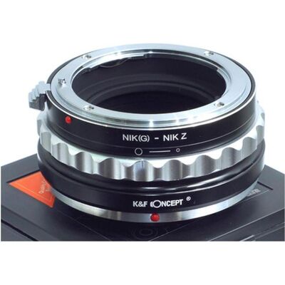 K&F Concept High Precision Lens Adapter Mount, NIK (G)-NIK Z, Objektivadapter, Schwarz K&F Concept High Precision Lens Adapter Mount, NIK (G)-NIK Z, Objektivadapter, Schwarz