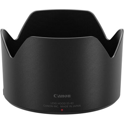 Canon Sonnenblende ES-83, Gegenlichtblende, Schwarz Canon Sonnenblende ES-83, Gegenlichtblende, Schwarz