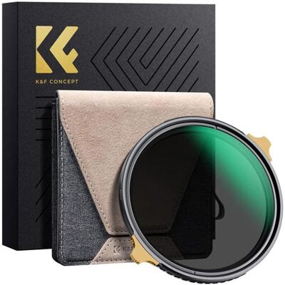 K&F Concept ND2-ND32 Filter Nano X Pro Kupferrahmen 82mm - Kamera Filter K&F Concept ND2-ND32 Filter Nano X Pro Kupferrahmen 82mm - Kamera Filter