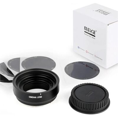 Meike MK 35T21S35 PLTEF, Objektivadapter, Schwarz Meike MK 35T21S35 PLTEF, Objektivadapter, Schwarz