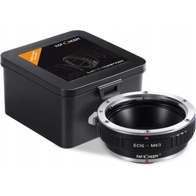 K&F Concept Kf Adapter Olympus M4/3 Micro 4/3 - Canon Eos Ef Ef-s / Kf06.090, Objektivadapter, Schwarz K&F Concept Kf Adapter Olympus M4/3 Micro 4/3 - Canon Eos Ef Ef-s / Kf06.090, Objektivadapter, Schwarz