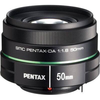 SMC DA 50mm f/1.8 (Pentax K, APS-C / DX), Objektiv, Schwarz SMC DA 50mm f/1.8 (Pentax K, APS-C / DX), Objektiv, Schwarz