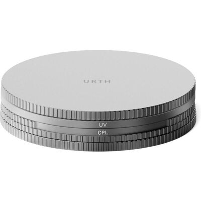 Urth 77mm Base Filter Kit Pro (UV, CPL) (77 mm, Polarisationsfilter, UV-Filter), Objektivfilter, Schwarz Urth 77mm Base Filter Kit Pro (UV, CPL) (77 mm, Polarisationsfilter, UV-Filter), Objektivfilter, Schwarz