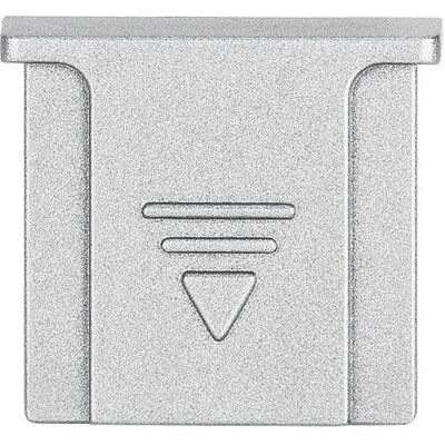 JJC Fujifilm Fuji Sled Hot Shoe back cover - silver, Objektivdeckel, Silber JJC Fujifilm Fuji Sled Hot Shoe back cover - silver, Objektivdeckel, Silber