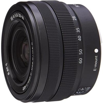 FE 28-60mm f/4-5.6 (Sony E, Vollformat), Objektiv, Schwarz FE 28-60mm f/4-5.6 (Sony E, Vollformat), Objektiv, Schwarz
