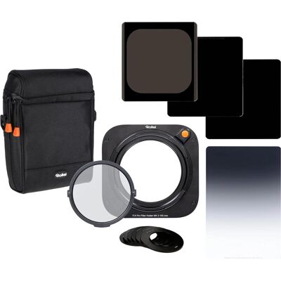 Rollei Filter Holder MK 3 Master Kit (ND- / Graufilter, Polarisationsfilter), Objektivfilter, Schwarz Rollei Filter Holder MK 3 Master Kit (ND- / Graufilter, Polarisationsfilter), Objektivfilter, Schwarz