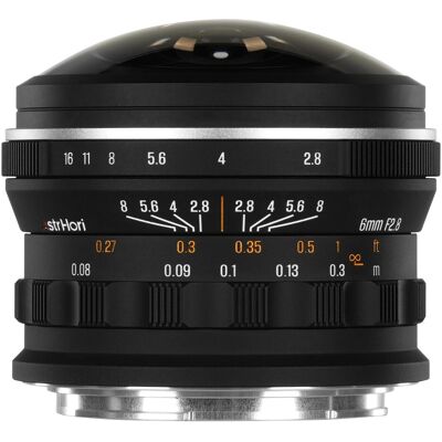 AstrHori 6mm F2.8 Nikon Z Mount Full Frame Lens Black (Nikon Z, Vollformat), Objektiv, Schwarz AstrHori 6mm F2.8 Nikon Z Mount Full Frame Lens Black (Nikon Z, Vollformat), Objektiv, Schwarz