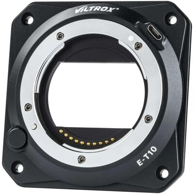 Viltrox Objektiv-Adapter E-T10, Objektivadapter, Schwarz Viltrox Objektiv-Adapter E-T10, Objektivadapter, Schwarz