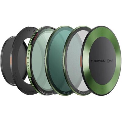 Freewell Variables ND/CPL-Filter-Set Brandon Li 67 mm (67 mm, ND- / Graufilter, Polarisationsfilter), Objektivfilter, Transparent, Grau Freewell Variables ND/CPL-Filter-Set Brandon Li 67 mm (67 mm, ND- / Graufilter, Polarisationsfilter), Objektivfilter, Transparent, Grau
