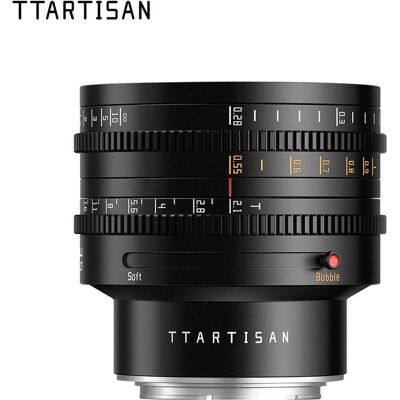 TTArtisan 35mm T2.1 Dual-Bokeh Cine Nikon Z (Nikon Z, Vollformat), Objektiv, Schwarz TTArtisan 35mm T2.1 Dual-Bokeh Cine Nikon Z (Nikon Z, Vollformat), Objektiv, Schwarz