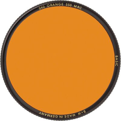 B&W 040 Orange-Filter, 550, MRC/Basic 62mm (62 mm), Objektivfilter, Orange B&W 040 Orange-Filter, 550, MRC/Basic 62mm (62 mm), Objektivfilter, Orange
