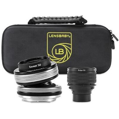 Lensbaby Optic Swap Intro Collection for Canon RF (Canon RF, Vollformat), Objektiv, Schwarz, Silber Lensbaby Optic Swap Intro Collection for Canon RF (Canon RF, Vollformat), Objektiv, Schwarz, Silber