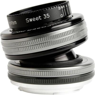 Lensbaby Composer Pro II inkl. Sweet 35 Optik Canon EF (Canon EF, APS-C / DX, Vollformat), Objektiv, Schwarz, Silber Lensbaby Composer Pro II inkl. Sweet 35 Optik Canon EF (Canon EF, APS-C / DX, Vollformat), Objektiv, Schwarz, Silber
