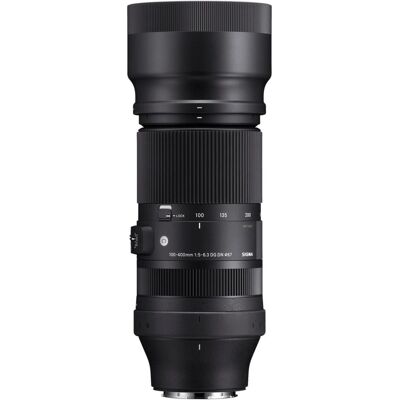 Sigma 100-400mm f/5.0-6.3 DG DN OS, L-Mount (Leica L, Vollformat), Objektiv, Schwarz Sigma 100-400mm f/5.0-6.3 DG DN OS, L-Mount (Leica L, Vollformat), Objektiv, Schwarz