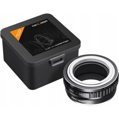 K&F Concept K&F-Adapter – Sony Alpha E/Nex auf M42 (M-42) – KF06.305, Objektivadapter, Schwarz K&F Concept K&F-Adapter – Sony Alpha E/Nex auf M42 (M-42) – KF06.305, Objektivadapter, Schwarz
