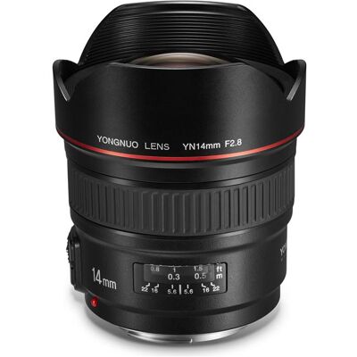 Yongnuo 14mm f/2.8 Canon EF Weitwinkelobjektiv Yongnuo 14mm f/2.8 Canon EF Weitwinkelobjektiv