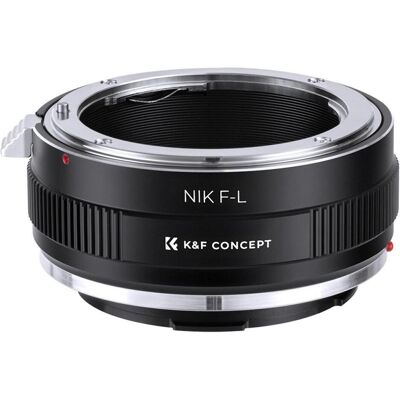 K&F Concept K&F High Precision Lens Adapter Mount, NIK-L, Objektivadapter, Schwarz K&F Concept K&F High Precision Lens Adapter Mount, NIK-L, Objektivadapter, Schwarz