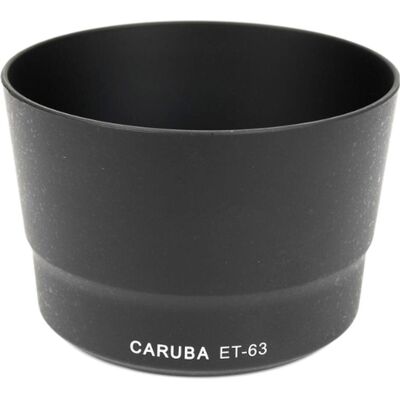 Caruba ET 63 Schwarz, Gegenlichtblende, Schwarz Caruba ET 63 Schwarz, Gegenlichtblende, Schwarz